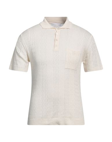 Daniele Fiesoli Man Sweater Ivory Size S Linen, Organic Cotton In White