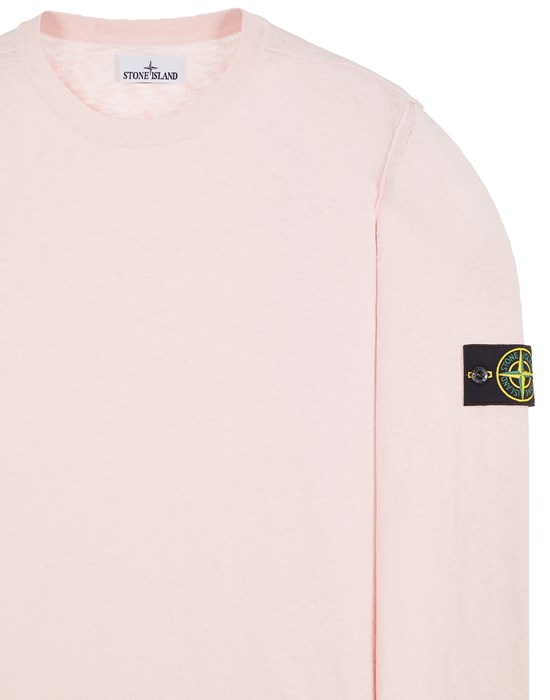 Mens pink 2025 stone island sweatshirt