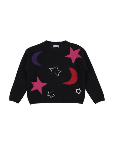 Il Gufo Babies'  Toddler Girl Sweater Black Size 6 Virgin Wool