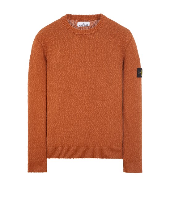 Stone Island Tricot Rouge Coton, Lin