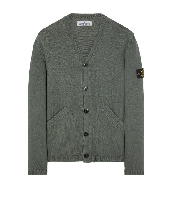  STONE ISLAND 527D3 Tricot Homme Mousse