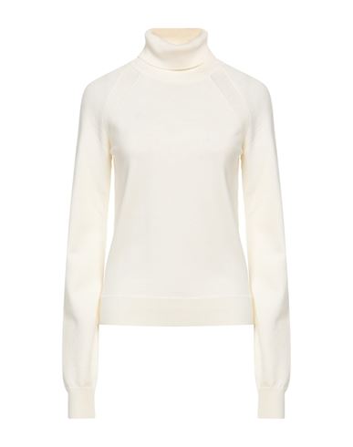 Dsquared2 Woman Turtleneck Ivory Size M Wool In White
