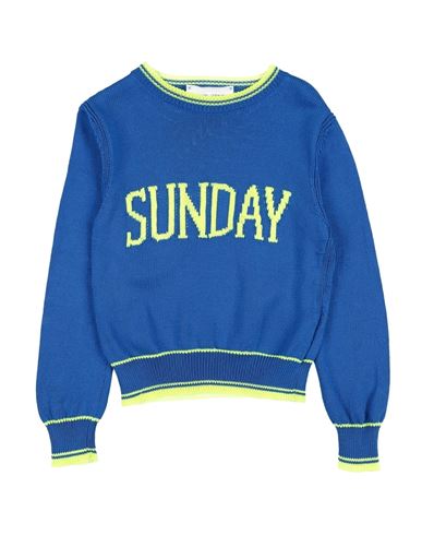 Alberta Ferretti Toddler Girl Sweater Blue Size 4 Cotton In Blue