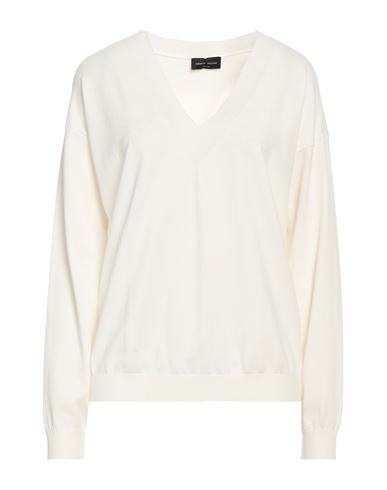 Roberto Collina Woman Sweater Ivory Size M Viscose, Polyester In White