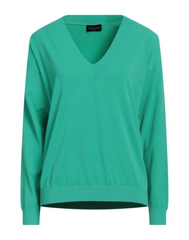 Roberto Collina Woman Sweater Green Size S Viscose, Polyester