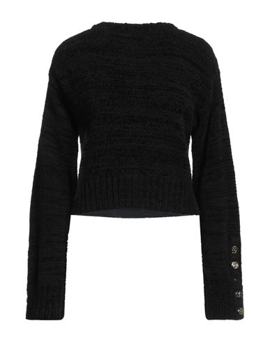 Loewe Woman Sweater Black Size M Cotton, Polyamide, Rayon