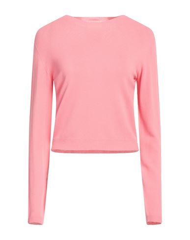 Compagnia Italiana Woman Sweater Pink Size L Viscose, Polyamide