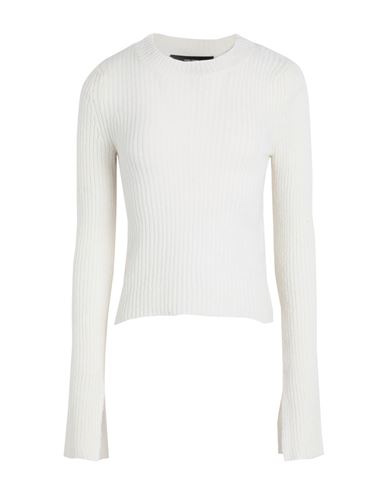 Vero Moda Woman Sweater Ivory Size Xl Recycled Polyester, Polyester, Acrylic, Synthetic Fibers, Wool In White