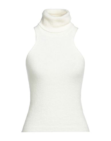 Beatrice B Beatrice .b Woman Top Cream Size Xs Mohair Wool, Virgin Wool, Polyamide, Elastane In White