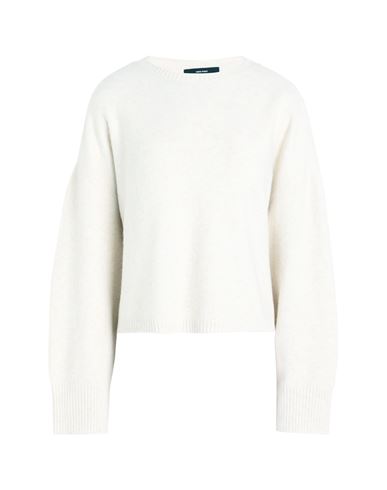 Vero Moda Woman Sweater Ivory Size Xl Recycled Polyester, Polyester, Wool, Nylon, Elastane In White