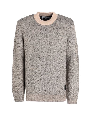 Jack & Jones Man Sweater Beige Size M Recycled Polyester, Acrylic, Wool, Elastane