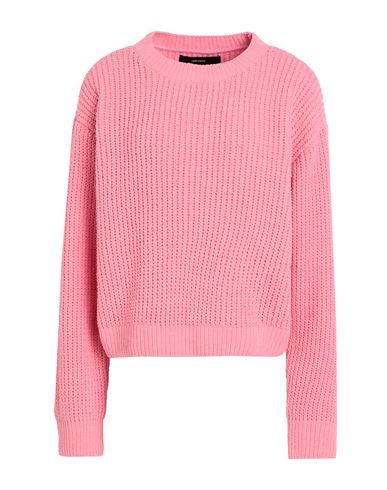 Vero Moda Woman Sweater Pink Size Xl Polyester