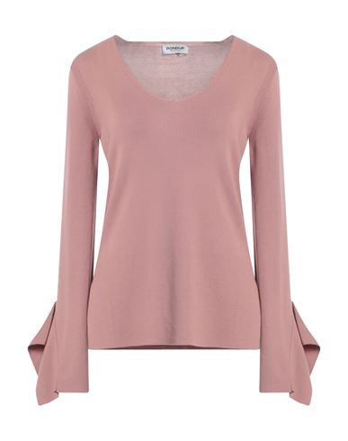 Dondup Woman Sweater Blush Size 6 Cotton In Pink