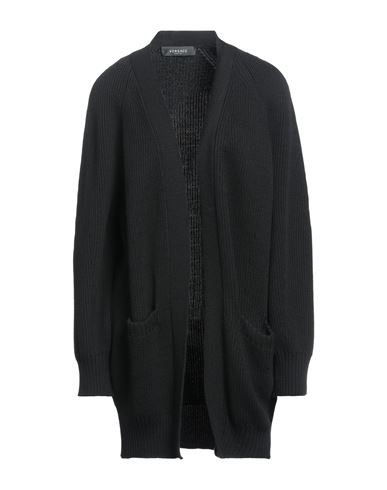 Versace Woman Cardigan Black Size 4 Wool