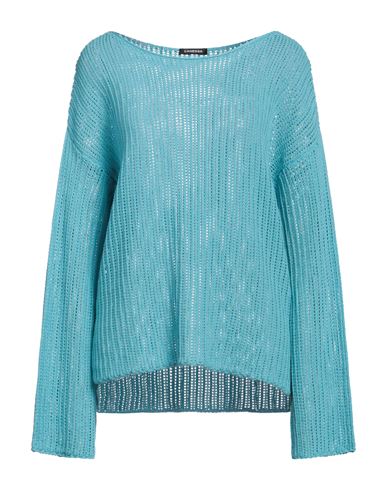 Shop Canessa Woman Sweater Sky Blue Size 3 Cotton