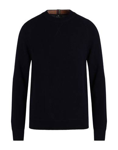 Ps By Paul Smith Ps Paul Smith Man Sweater Midnight Blue Size Xl Merino Wool