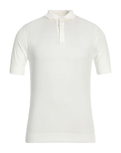 Filippo De Laurentiis Man Sweater White Size 38 Cotton