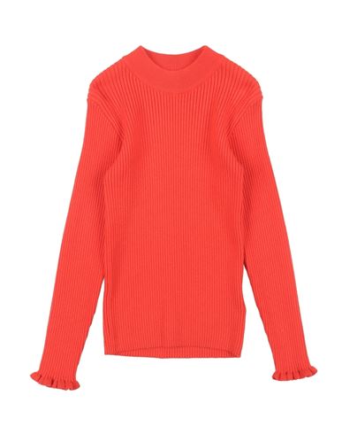 Name It® Babies' Name It Toddler Girl Sweater Orange Size 7 Ecovero Viscose, Polyester, Nylon