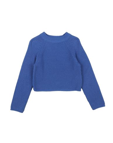 Name It® Babies' Name It Toddler Girl Sweater Bright Blue Size 7 Cotton, Acrylic