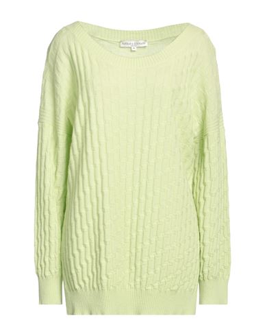 Barbara Lohmann Woman Sweater Light Green Size 18 Cashmere