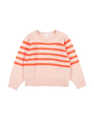 Shop Name It® Name It Toddler Girl Sweater Light Pink Size 6 Polyester, Acrylic, Wool, Elastane