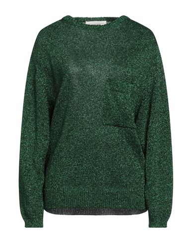 Circus Hotel Woman Sweater Emerald Green Size 8 Polyester, Polyamide