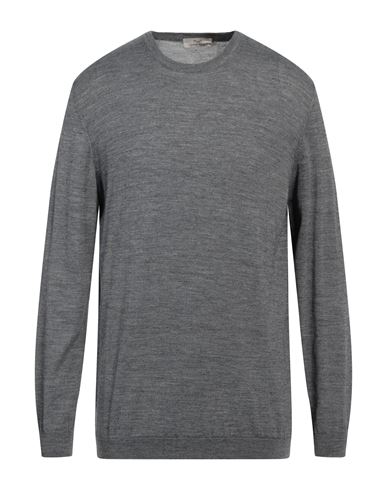 Entre Amis Man Sweater Grey Size 3xl Wool, Polyamide, Viscose In Gray