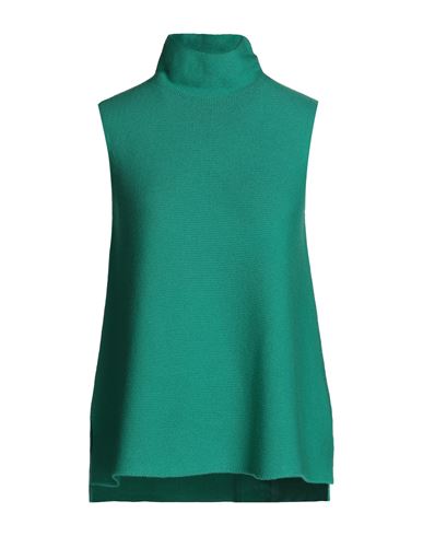 Christian Wijnants Woman Turtleneck Green Size S Merino Wool
