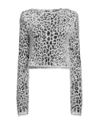 Shop Just Cavalli Woman Sweater White Size M Polyamide, Virgin Wool, Acrylic