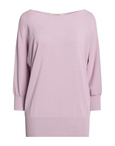 Natan Woman Sweater Lilac Size 3 Rayon, Polyamide In Purple