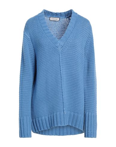 Insieme Woman Sweater Sky Blue Size 12 Wool, Cashmere