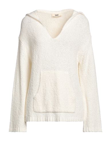 SMINFINITY SMINFINITY WOMAN SWEATER IVORY SIZE XS/S COTTON, CASHMERE, RECYCLED POLYESTER