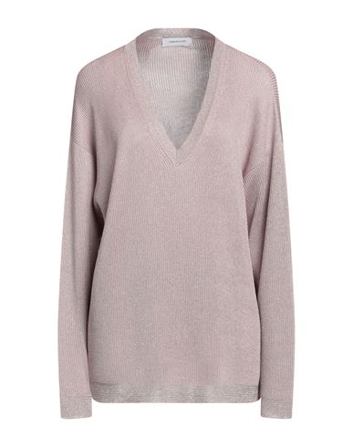 Fabiana Filippi Woman Sweater Pastel Pink Size 6 Cotton, Viscose, Polyester