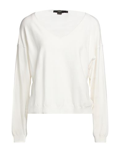 Seventy Sergio Tegon Woman Sweater Off White Size Xl Viscose, Polyamide, Elastane