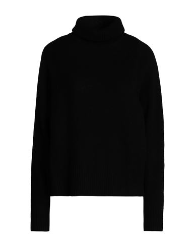 Max & Co . Woman Turtleneck Black Size Xl Wool, Polyamide