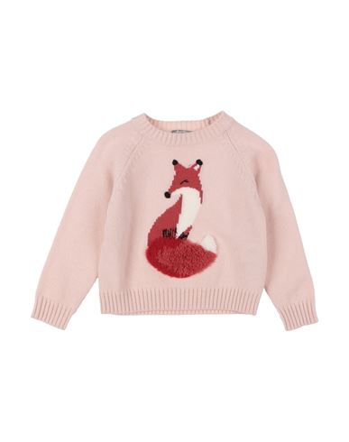Il Gufo Babies'  Toddler Girl Sweater Blush Size 6 Virgin Wool In Pink