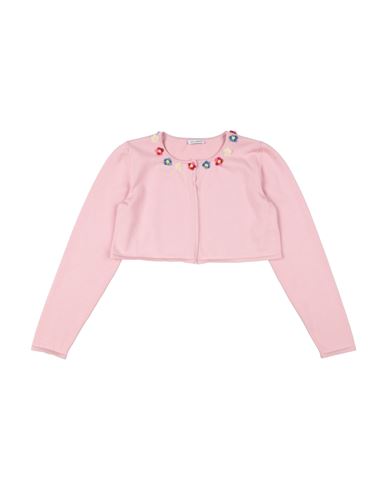 Shop Dolce & Gabbana Toddler Girl Wrap Cardigans Pink Size 6 Cotton, Silk, Viscose