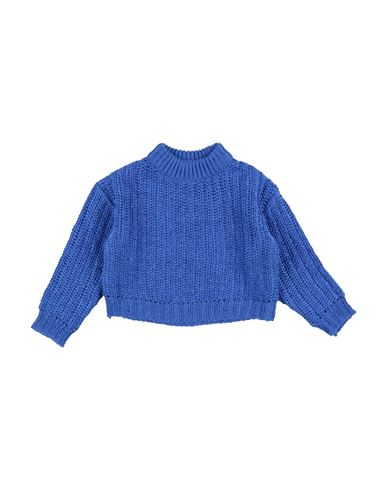 Name It® Babies' Name It Toddler Girl Turtleneck Blue Size 7 Polyester, Viscose