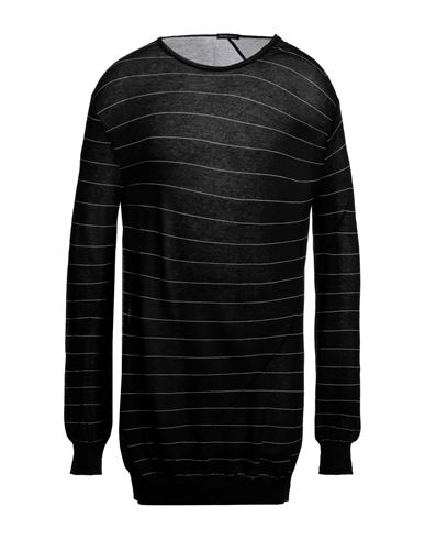 Ann Demeulemeester Man Sweater Black Size L Cotton