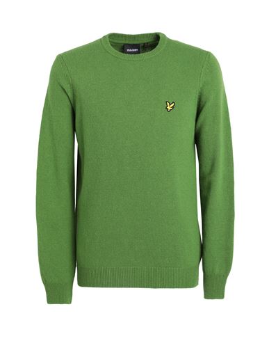 Lyle & Scott Man Sweater Green Size Xxl Wool, Polyamide