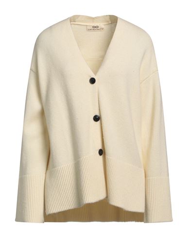 Sminfinity Woman Cardigan Light Yellow Size M Cashmere, Cotton