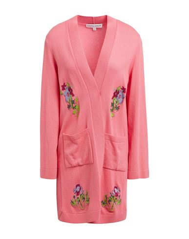 Barbara Lohmann Woman Cardigan Pink Size L Cashmere, Elastane