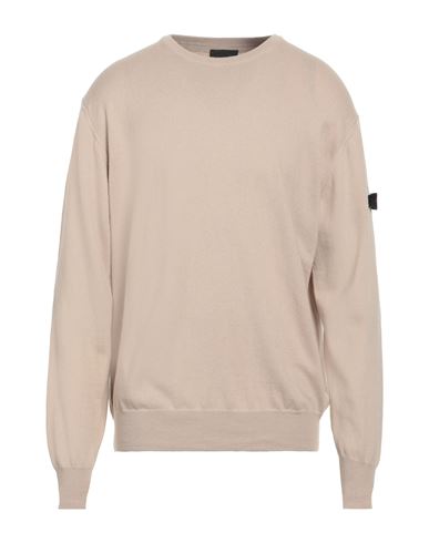 Shop Peuterey Man Sweater Beige Size Xxl Cotton, Wool