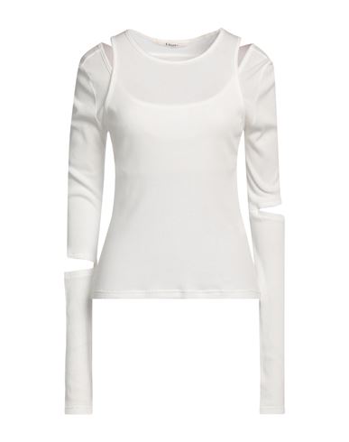 Shop Limi Feu Woman Sweater White Size 4 Cotton