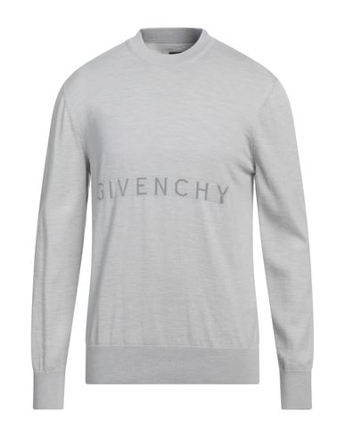 Shop Givenchy Man Sweater Light Grey Size S Wool