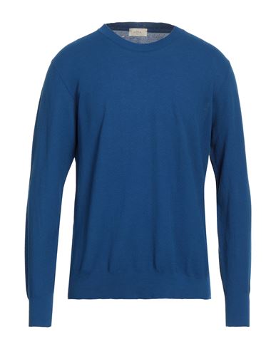 Shop Altea Man Sweater Blue Size Xxl Cotton