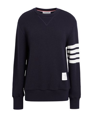 Thom Browne Woman Sweater Midnight Blue Size 4 Cashmere, Wool