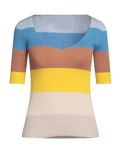 Roberto Collina Woman Sweater Camel Size L Cotton In Beige