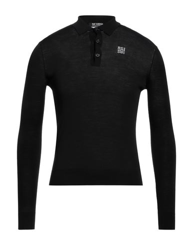 Raf Simons Man Sweater Black Size Xs Merino Wool