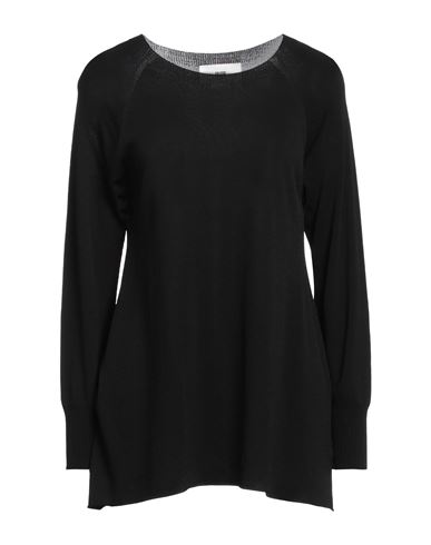 Solotre Woman Sweater Black Size Onesize Viscose, Polyamide